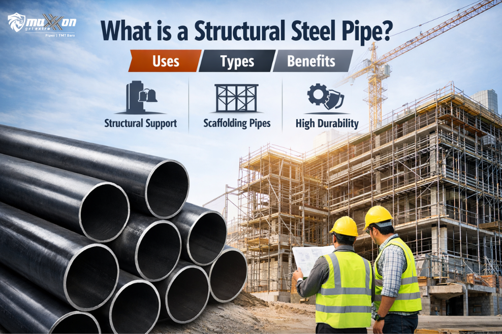 ERW pipe for structural pipes maxxon steel